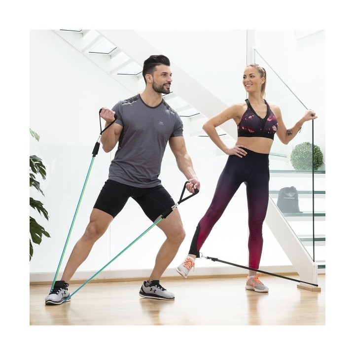 Set de Bandes de Résistance avec Accessoires et Guide d´Entraînement Tribainer InnovaGoods 3 Unités