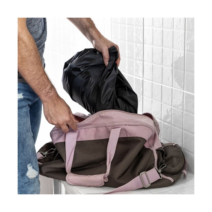 Sac tapis de sol imperméable pour les vestiaires 2 en 1 Gymbag InnovaGoods