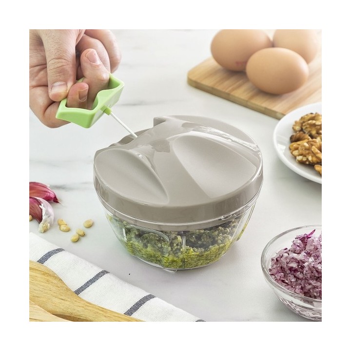 Mini Hachoir Manuel avec Cordon Spinop InnovaGoods