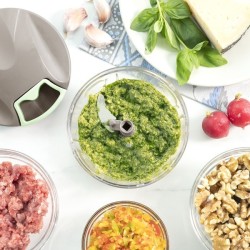 Mini Hachoir Manuel avec Cordon Spinop InnovaGoods