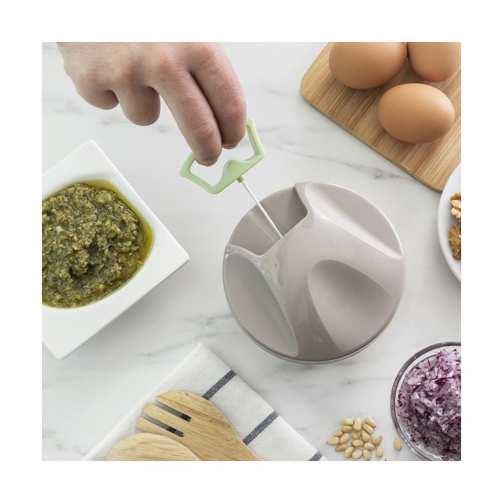 Mini Hachoir Manuel avec Cordon Spinop InnovaGoods