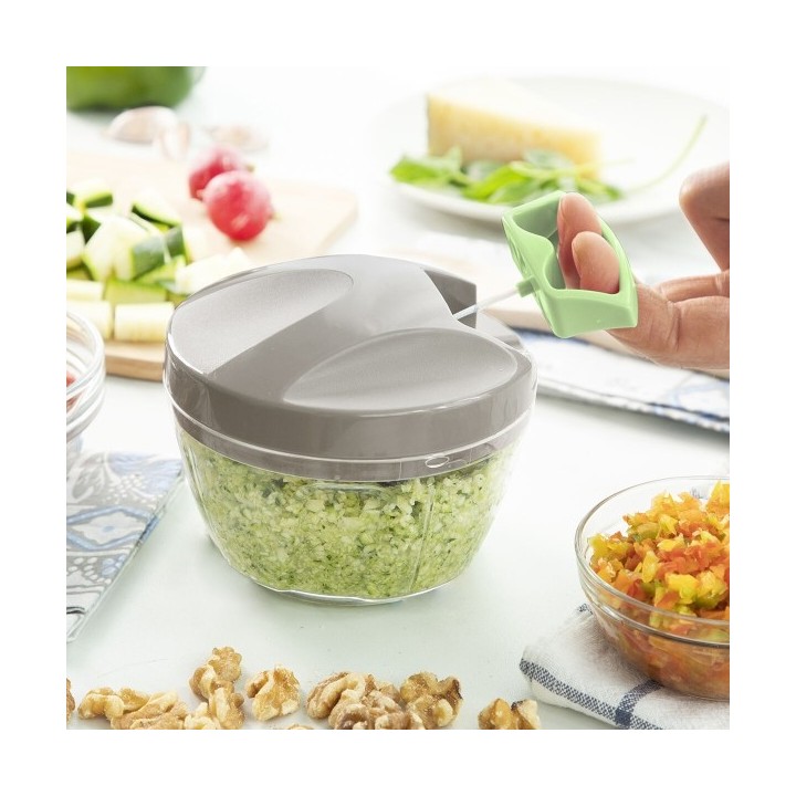 Mini Hachoir Manuel avec Cordon Spinop InnovaGoods