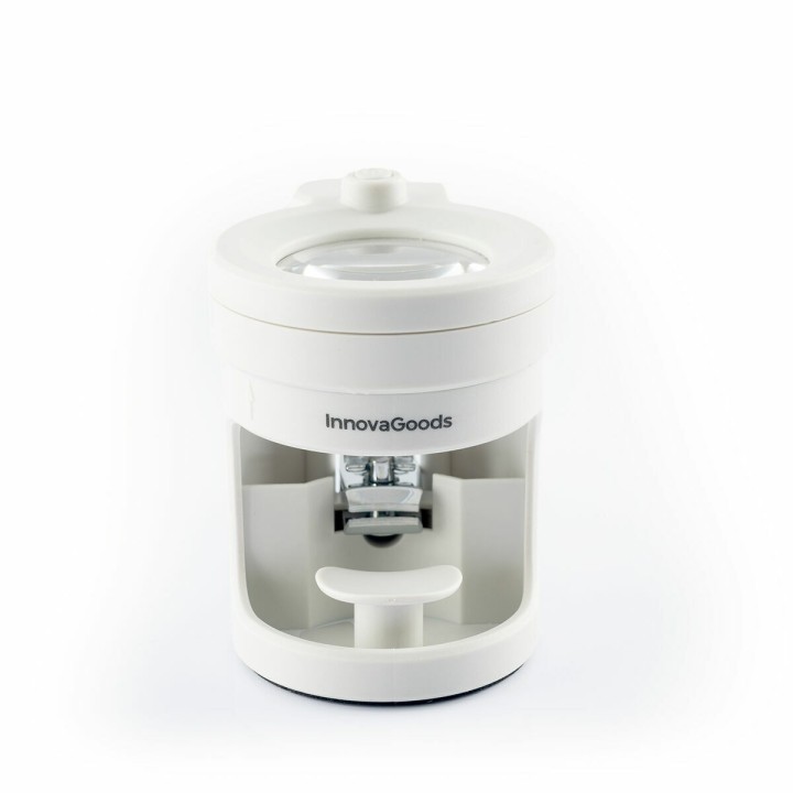 Coupe ongles avec Lumière LED, Loupe et Lime Clail InnovaGoods