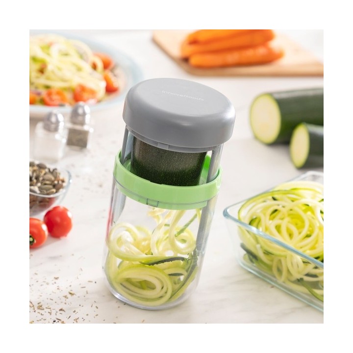 Coupe légumes en Spirale et Râpe à Légumes avec Recettes Vigizer InnovaGoods