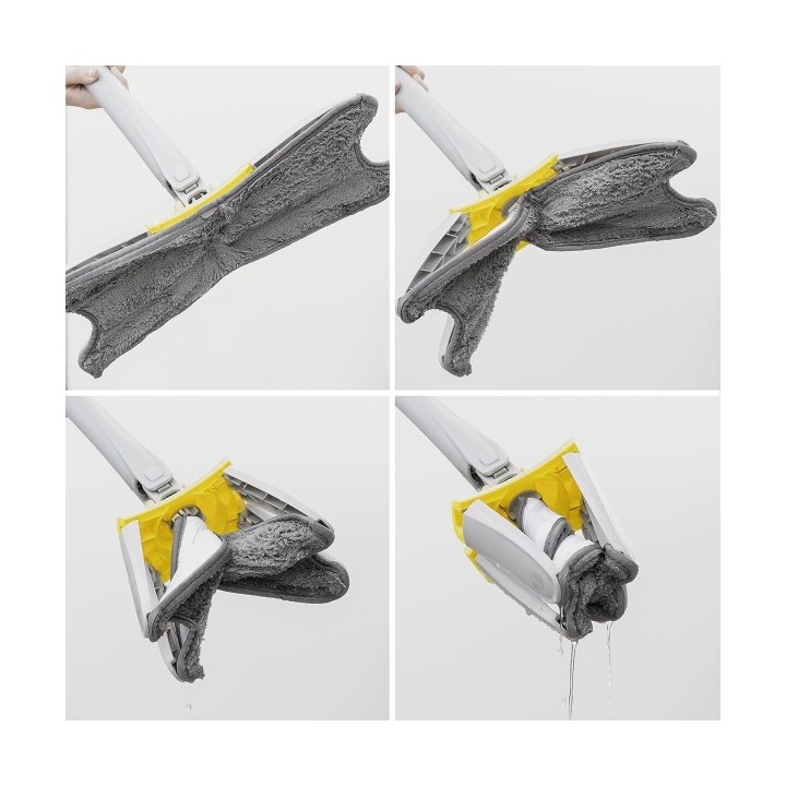 Balai Serpillère Auto essorant en Microfibre Type X. Twop InnovaGoods