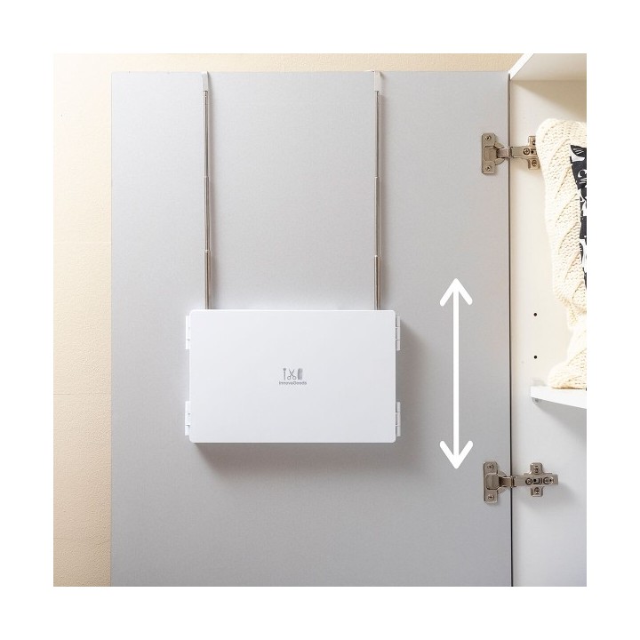 InnovaGoods Miroir de maquillage éclairé Miroir de salle de bain avec design pliant et vue