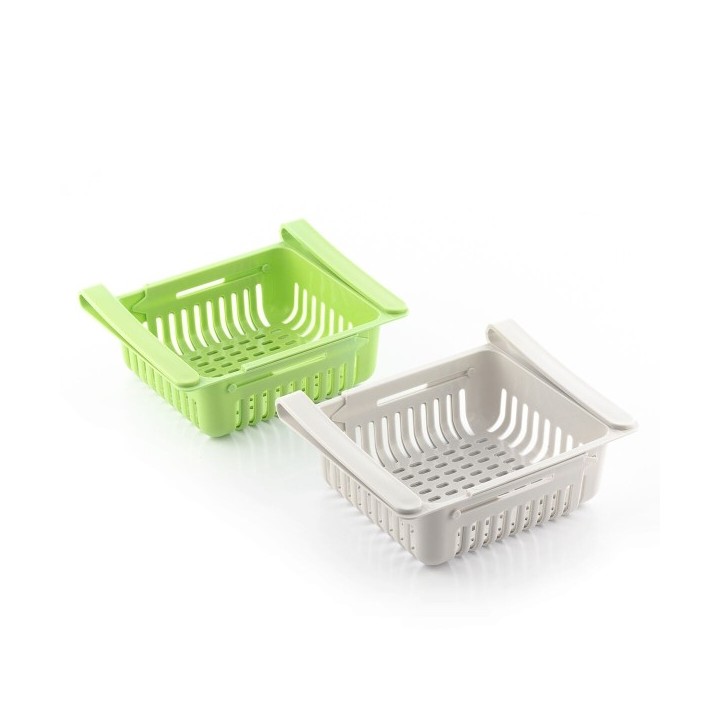 Rangement Réglable pour Réfrigérateur Friwer InnovaGoods 2 Unités