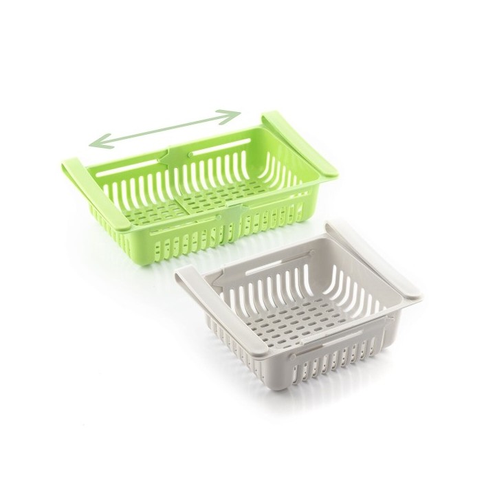 Rangement Réglable pour Réfrigérateur Friwer InnovaGoods 2 Unités