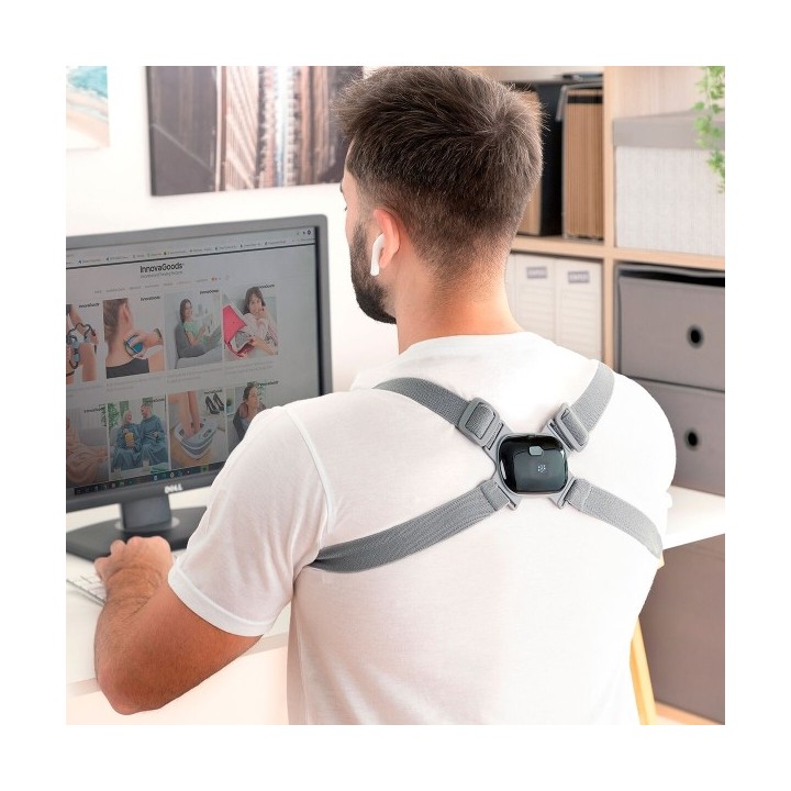 Entraîneur de Posture Intelligent Rechargeable avec Vibration Viback InnovaGoods