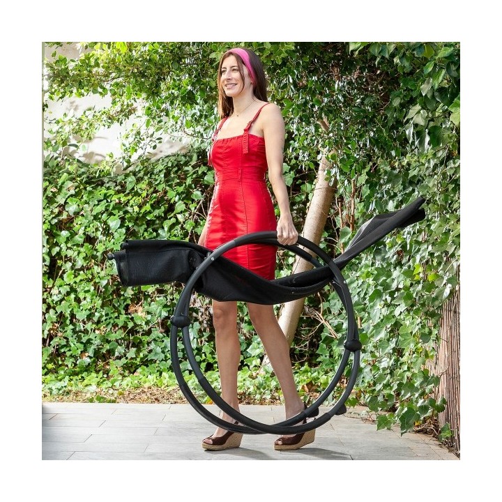 Chaise Longue Pliante à Bascule Orbitale Rockorb InnovaGoods