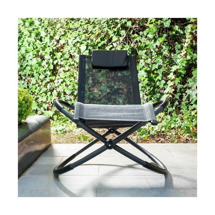 Chaise Longue Pliante à Bascule Orbitale Rockorb InnovaGoods