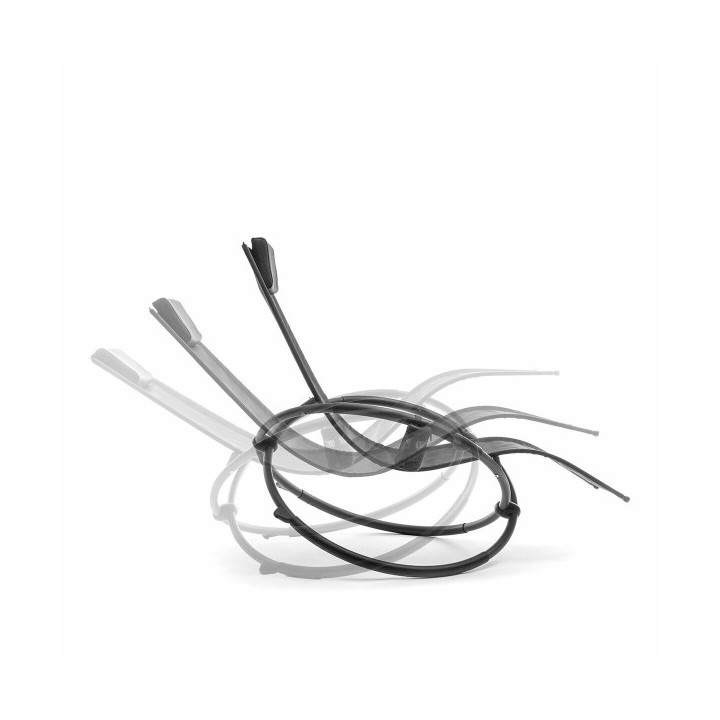 Chaise Longue Pliante à Bascule Orbitale Rockorb InnovaGoods