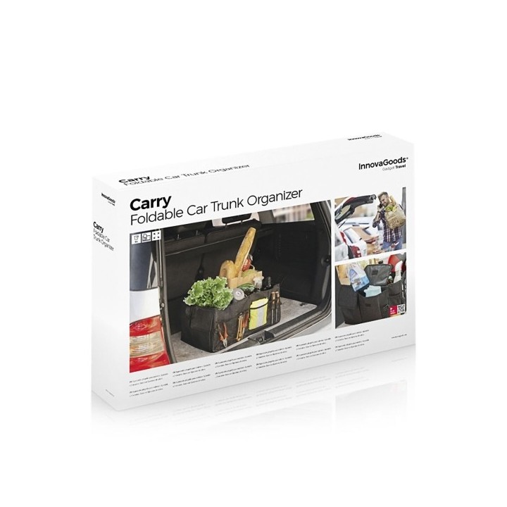 Organisateur de Coffre de Voiture Pliable Carry InnovaGoods