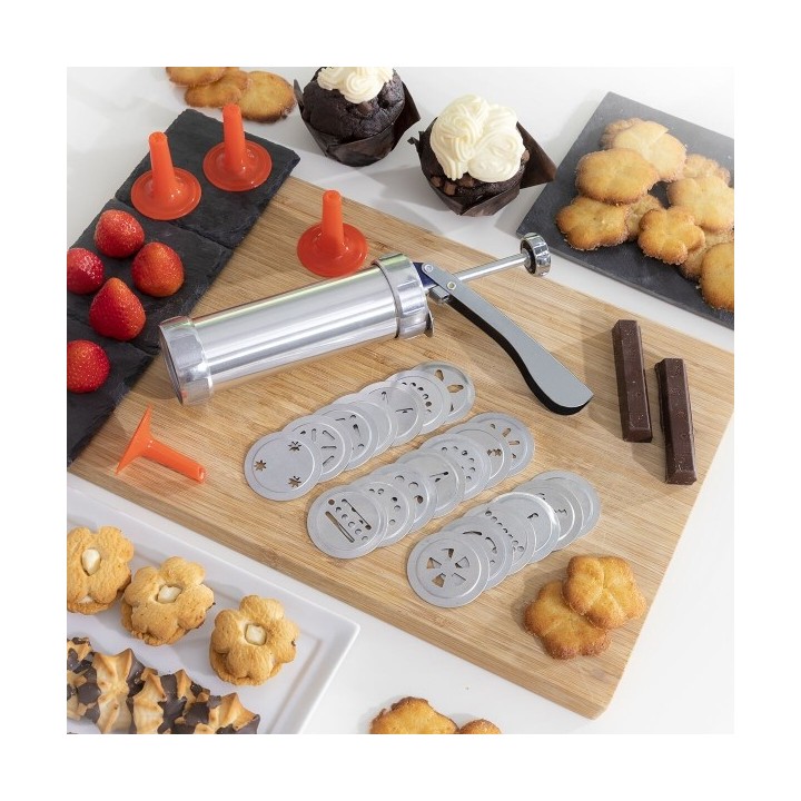 Machine à Biscuits et Douille2 en 1 Prekies InnovaGoods