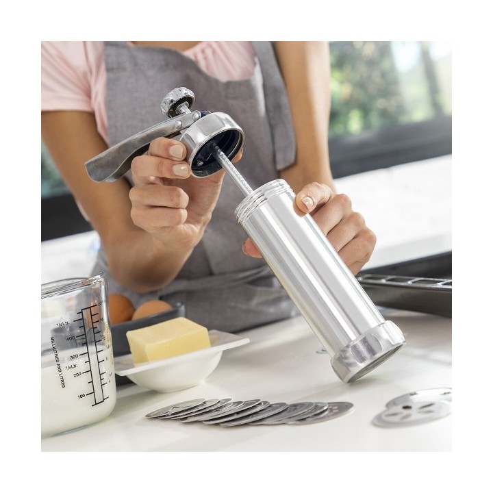 Machine à Biscuits et Douille2 en 1 Prekies InnovaGoods