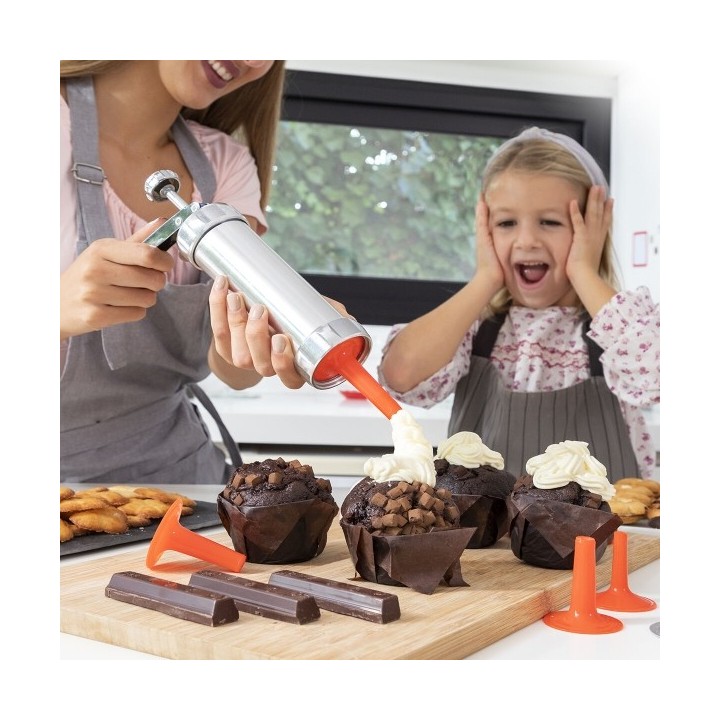 Machine à Biscuits et Douille2 en 1 Prekies InnovaGoods