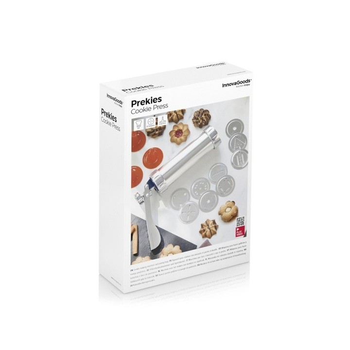 Machine à Biscuits et Douille2 en 1 Prekies InnovaGoods