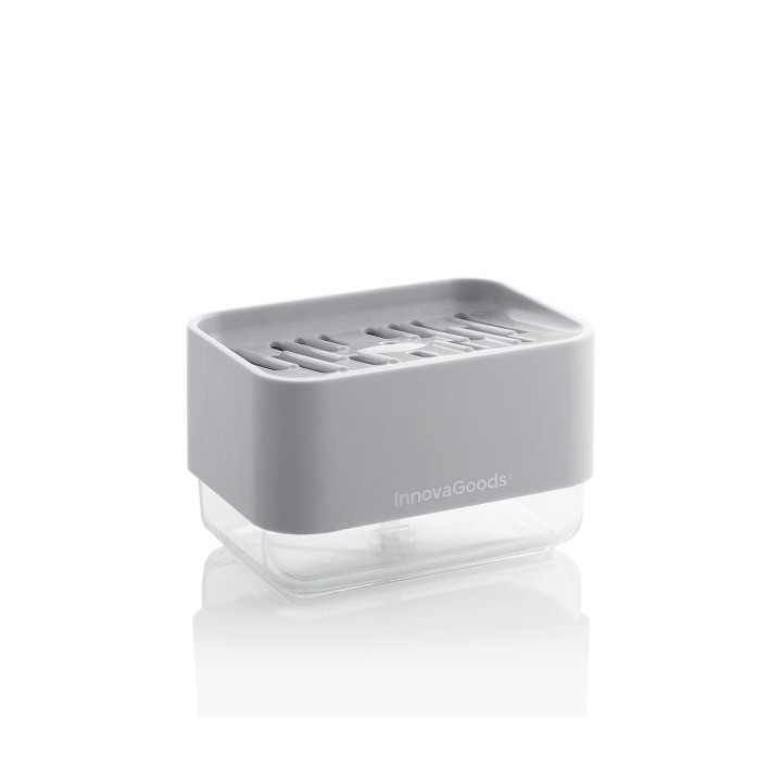 Distributeur de Liquide Vaisselle2 en 1 Pushoap InnovaGoods