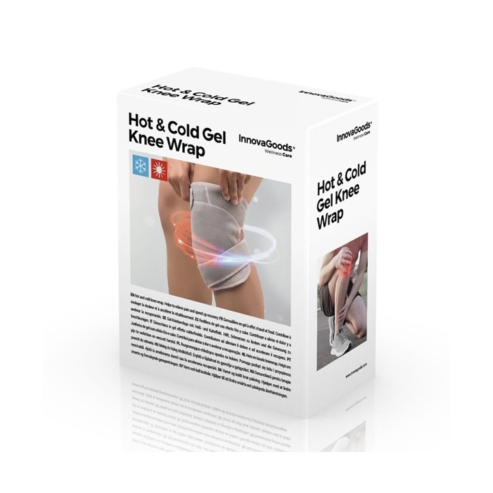 Genouillère en Gel avec Effet Froid et Chaud InnovaGoods