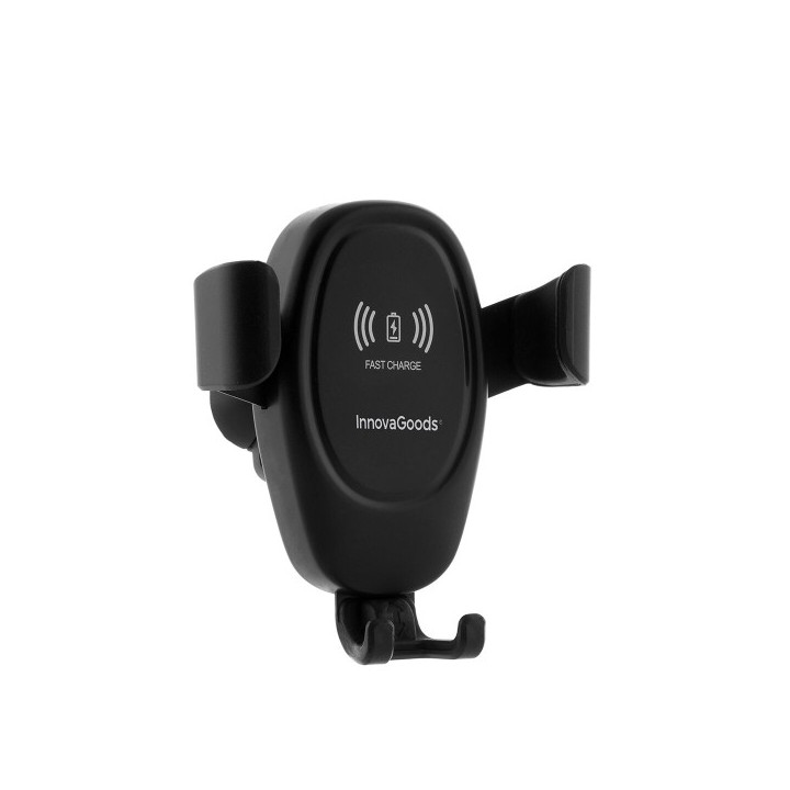 Support pour téléphone portable avec chargeur de voiture sans fil Wolder InnovaGoods