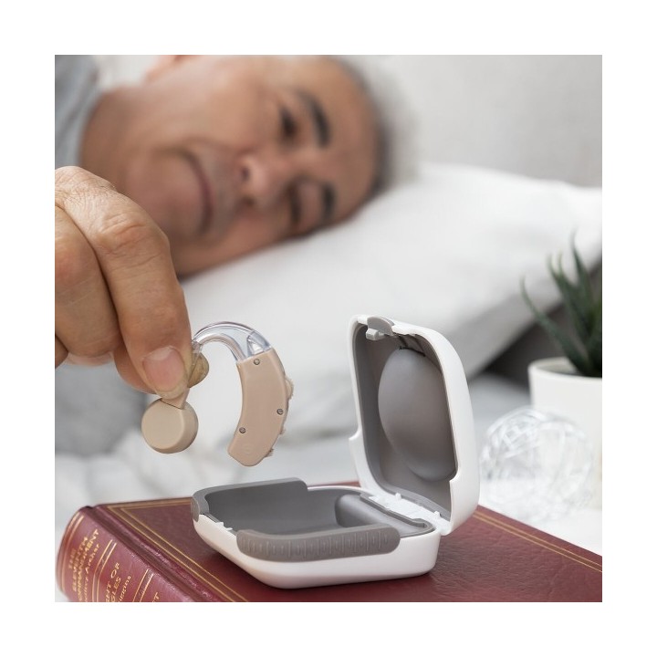 Amplificateur de Son Contour d’Oreille avec Accessoires Welzy InnovaGoods 1 Unités