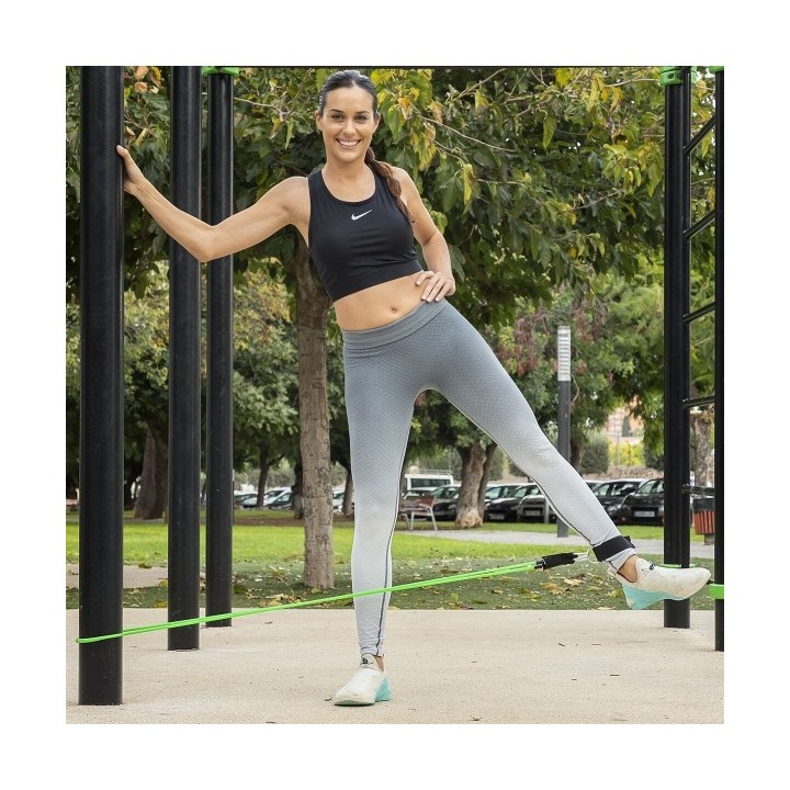 Set de Bandes de Résistance avec Accessoires et Guide d´Entraînement Rebainer InnovaGoods 5 Unités