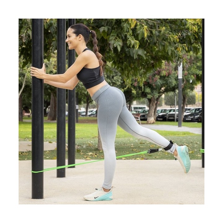 Set de Bandes de Résistance avec Accessoires et Guide d´Entraînement Rebainer InnovaGoods 5 Unités