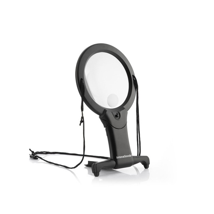 Loupe Mains Libres avec Voyant LED Zooled InnovaGoods