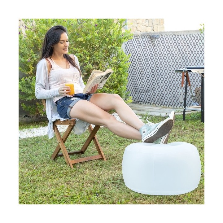 Siège gonflable avec LED multicolore et télécommande Pulight InnovaGoods