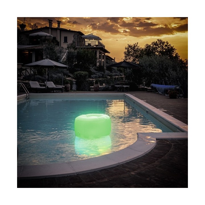 Siège gonflable avec LED multicolore et télécommande Pulight InnovaGoods