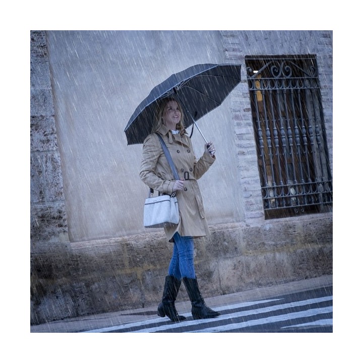 Parapluie Pliable à Fermeture Inversée avec LED Folbrella InnovaGoods