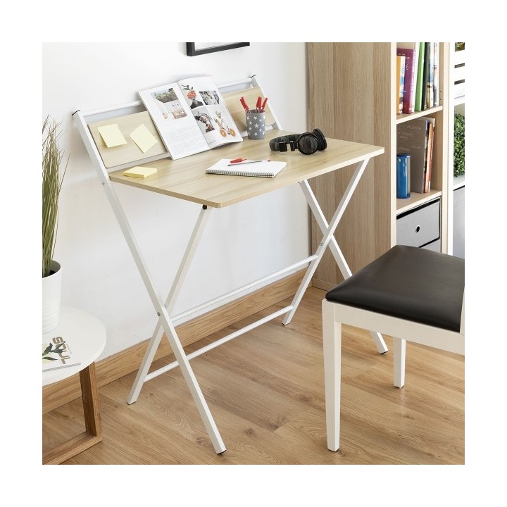 Bureau Pliable avec Étagère Tablezy InnovaGoods