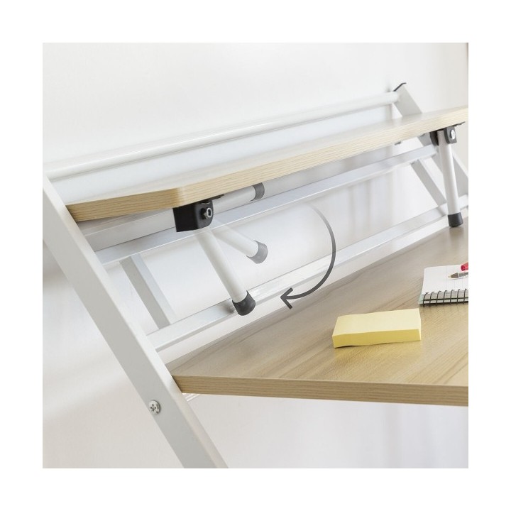 Bureau Pliable avec Étagère Tablezy InnovaGoods