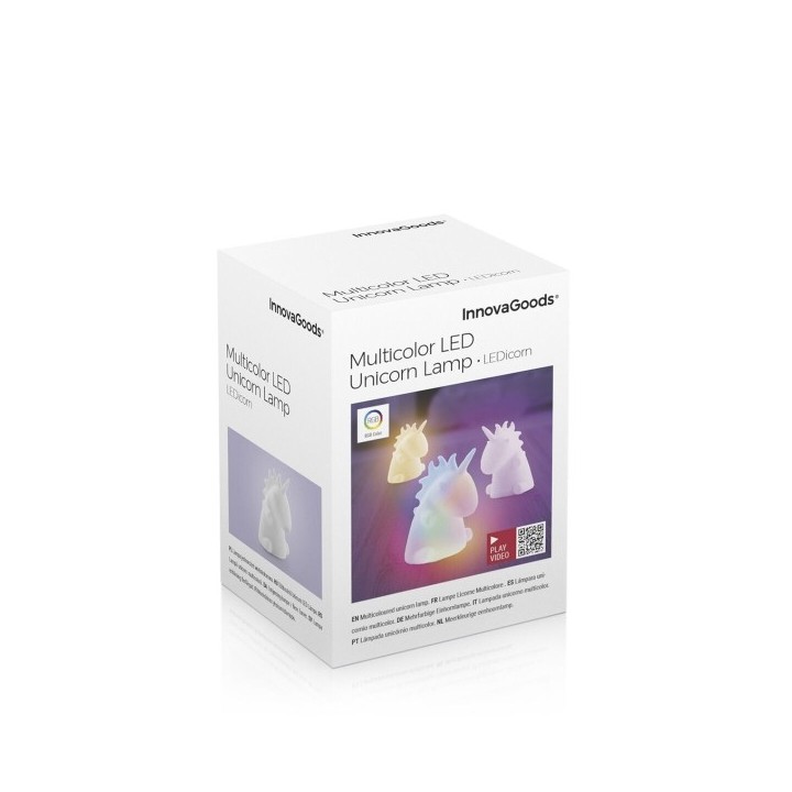 Lampe Multicolore Licorne LEDicorn InnovaGoods