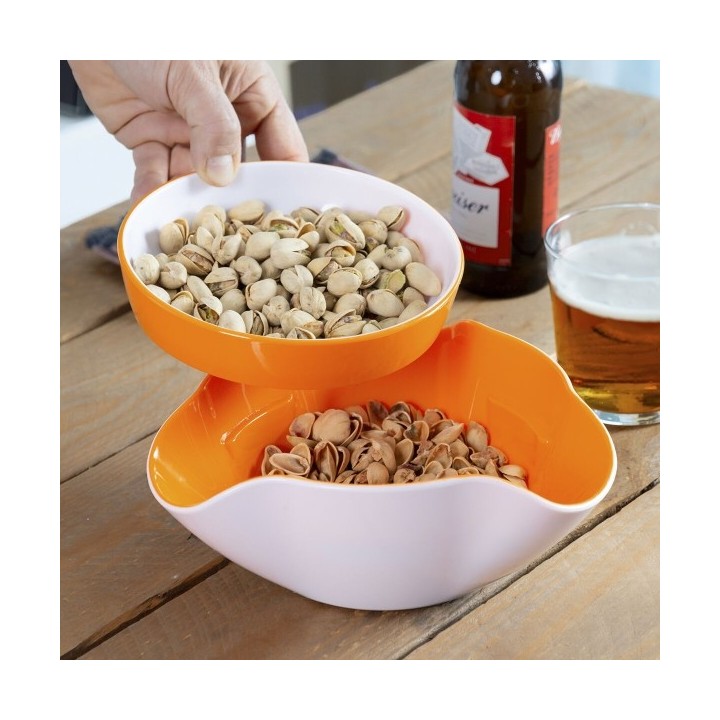 Bols pour Apéritifs 2 en 1 InnovaGoods 2 Pièces