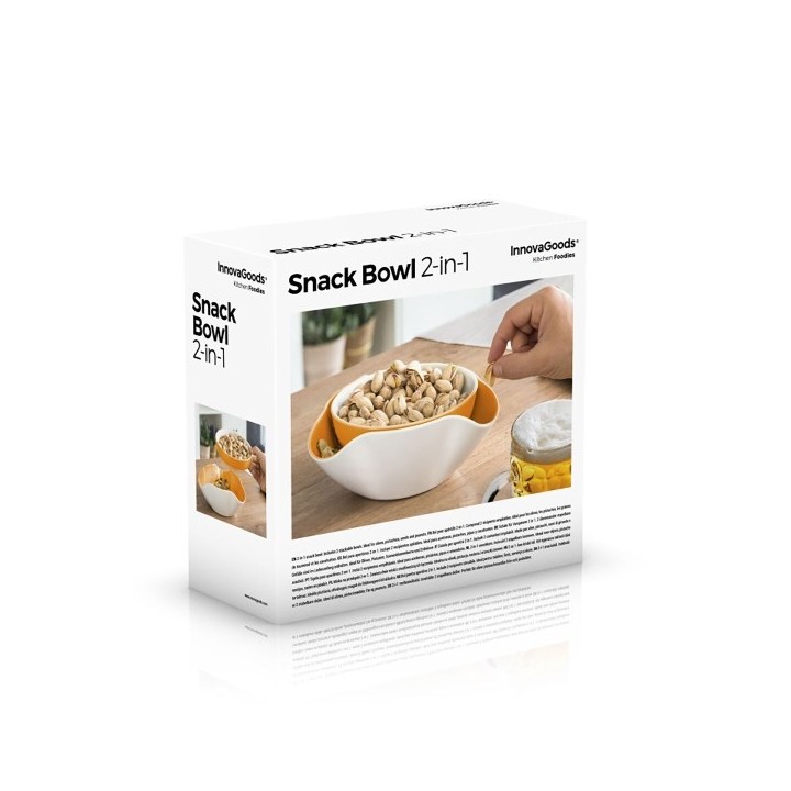 Bols pour Apéritifs 2 en 1 InnovaGoods 2 Pièces