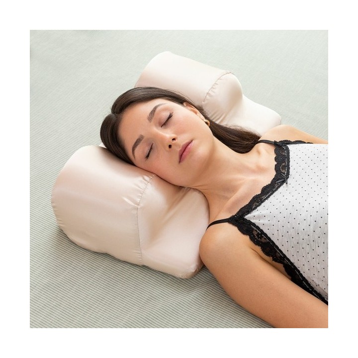 Oreiller Cervical Anti Rides avec Housse en Satin Youthlow InnovaGoods