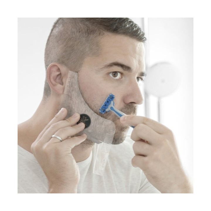 Moule pour Rasage de Barbe Hipster Barber InnovaGoods