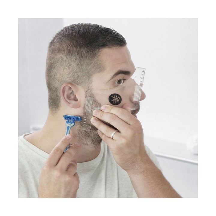 Moule pour Rasage de Barbe Hipster Barber InnovaGoods