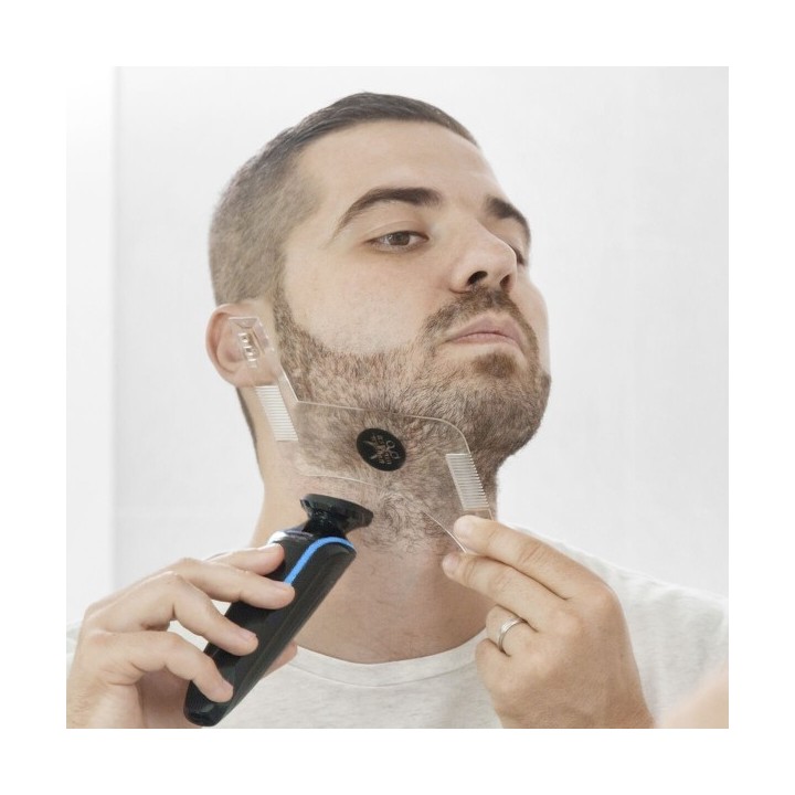 Moule pour Rasage de Barbe Hipster Barber InnovaGoods