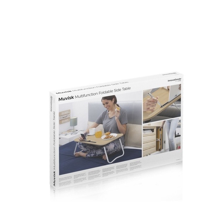 Table d'Appoint Pliante Multi Usage Muvisk InnovaGoods
