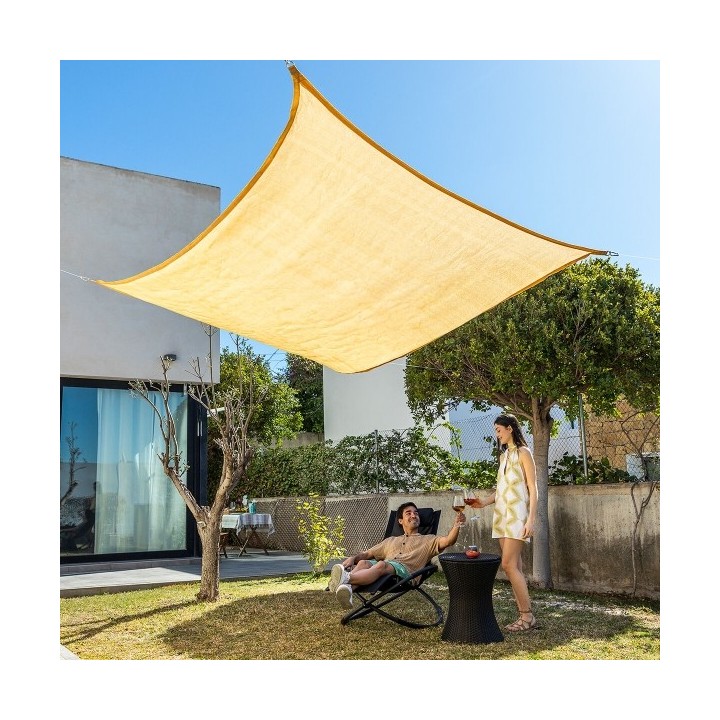 Voile d’Ombrage Rectangulaire Shazail InnovaGoods 2 x 3 m