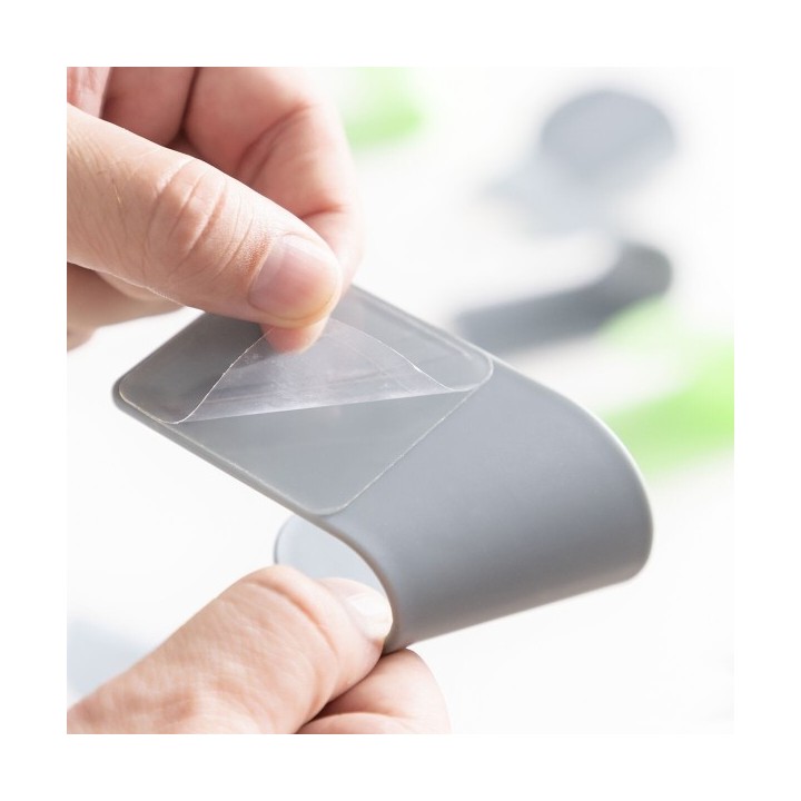 Set de 3 Supports Mural Adhésif pour Couvercle de Cuisine Smarack InnovaGoods