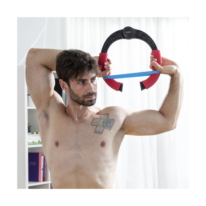 Appareil de Musculation pour Bras Réglable avec Résistance et Guide d´Exercices Forcearc InnovaGoods