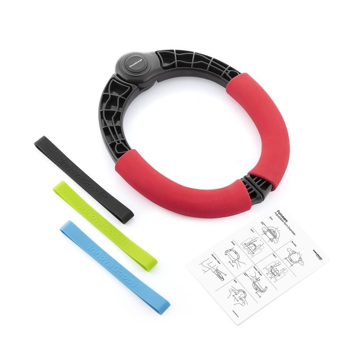 Appareil de Musculation pour Bras Réglable avec Résistance et Guide d´Exercices Forcearc InnovaGoods