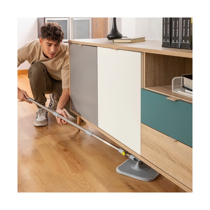 Serpillère Rotative Autonettoyante et Seau Séparateur Selimop InnovaGoods