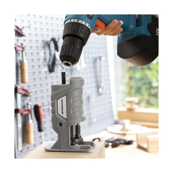 Adaptateur de Scie Sauteuse pour Perceuse Jrill InnovaGoods