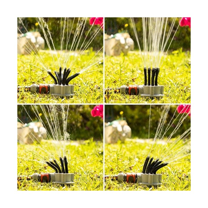 Asperseur d’Arrosage 360 pour Jardin Klerdden InnovaGoods 36 jets