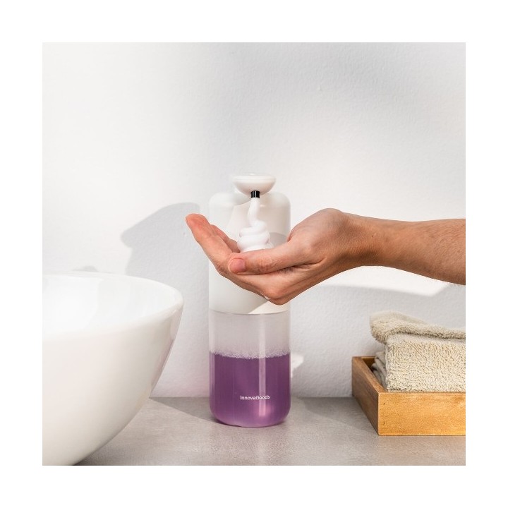 Distributeur Automatique Rechargeable de Savon Moussant Bitefom InnovaGoods