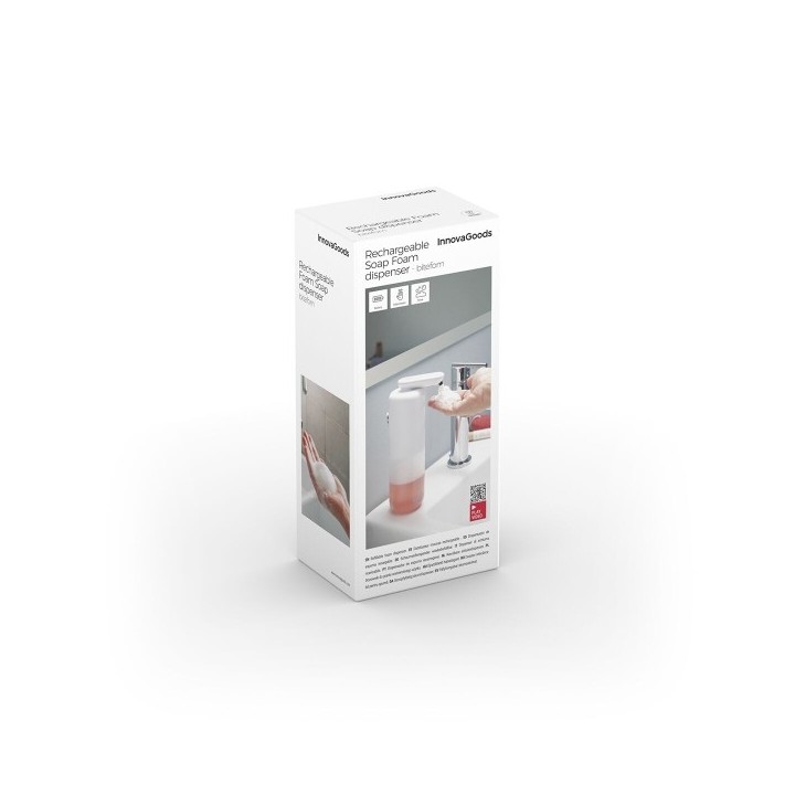 Distributeur Automatique Rechargeable de Savon Moussant Bitefom InnovaGoods